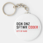 DGN DNZ SFTWR  Keychains