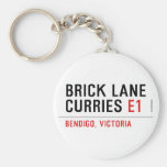 brick lane  curries  Keychains
