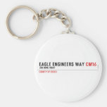 Eagle Engineers way  Keychains