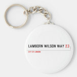 Lamborn Wilson Way  Keychains