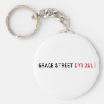 Grace street  Keychains