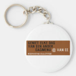 Geniet elke dag van een ander         dagmenu  Keychains
