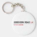 Goodison road  Keychains