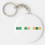 eres un peo  Keychains