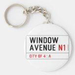 Window Avenue  Keychains