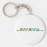 Never gonna give you up
 Never gonna let you down
 Never gonna run around and desert you  Keychains