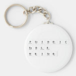 Periodic
 Table
 Writer  Keychains