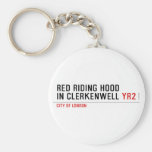 Red Riding Hood  in Clerkenwell  Keychains