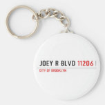 JOEY R BLVD  Keychains