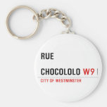 Rue  chocololo  Keychains