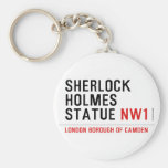 sherlock holmes statue  Keychains