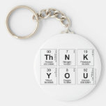 Thnk
 You  Keychains