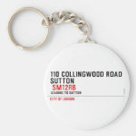 110 collingwood road  Sutton    Keychains