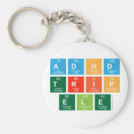ADHD
 TRIP
 ele  Keychains
