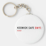 Keswick Cafe  Keychains
