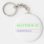 Matthew st  Keychains