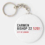 Carmen Bishop 22  Keychains