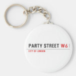 Party street  Keychains