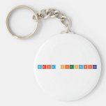 Feria Cientifica  Keychains