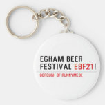 EGHAM BEER FESTIVAL  Keychains