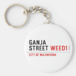 Ganja Street  Keychains