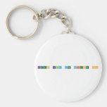 Keep Calm and Science On  Keychains