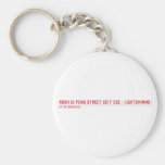 Rosh Is Peng Street  Keychains