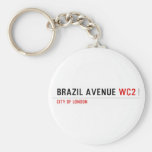 Brazil Avenue  Keychains