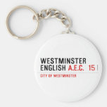 Westminster English  Keychains