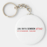 Jln. Raya sembon  Keychains