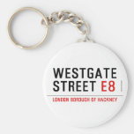 Westgate street  Keychains
