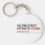 Fulton street Extracts  Keychains