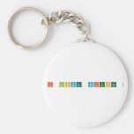 I love Science   Keychains