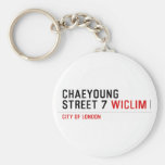 Chaeyoung Street 7  Keychains
