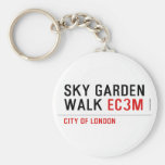 sky garden walk  Keychains