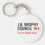 J.B. BROPHY COUNCIL  Keychains