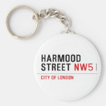 Harmood  Street  Keychains