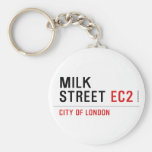 Milk  Street  Keychains