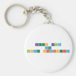 keep calm 
 and 
 love chemistry  Keychains