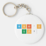 what's 
 up?  Keychains