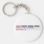 G.W.F  Keychains