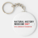 natural history museum  Keychains