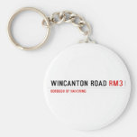 WINCANTON ROAD  Keychains