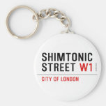 Shimtonic Street  Keychains