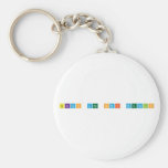 Silicon and Semi metals  Keychains