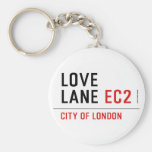 LOVE LANE  Keychains