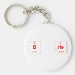 B He  Keychains