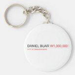 DANIEL BUAR  Keychains