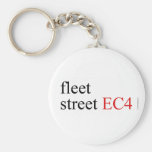 fleet  street  Keychains