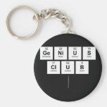 GENIUS
 CLUB
   Keychains